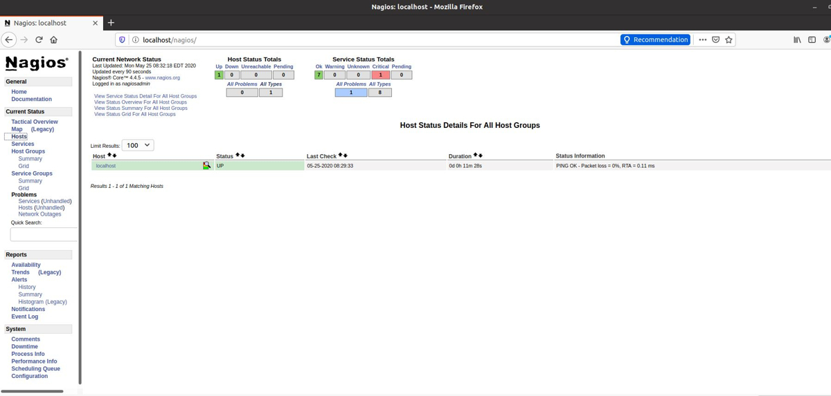 How to install Nagios on Ubuntu 20