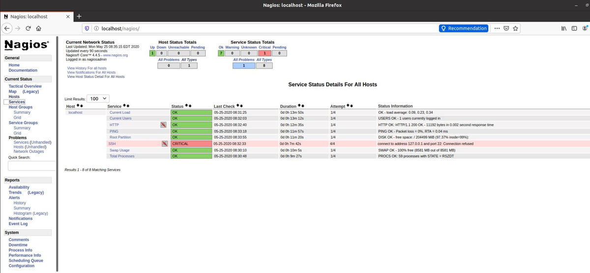 How to install Nagios on Ubuntu 20