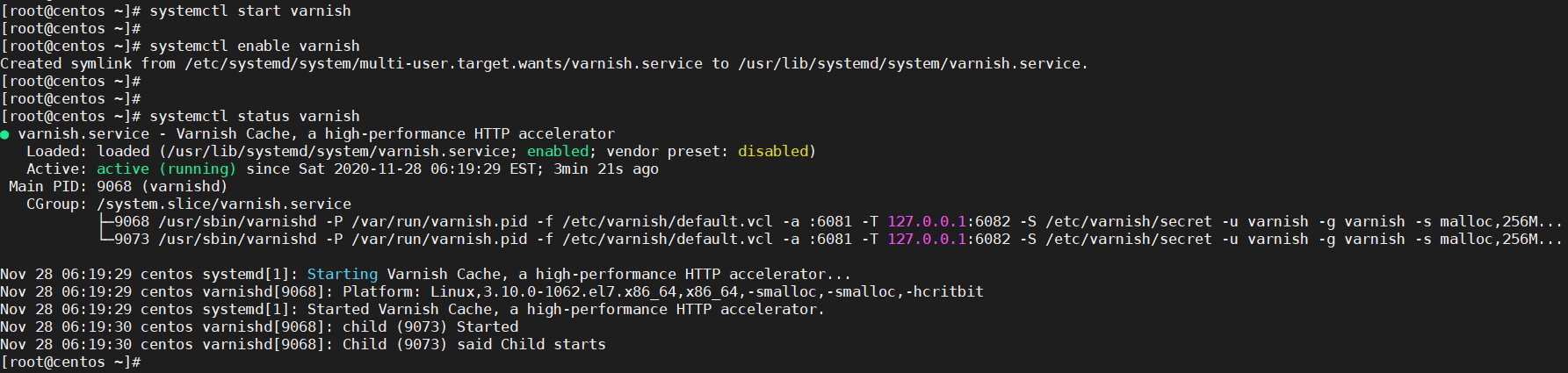 How to Install Varnish Cache for Nginx on CentOS 7