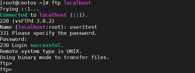 how to install and configure vsFTPd on CentOS 7