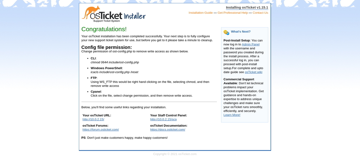 How to Install and Configure osTicket on Fedora 33