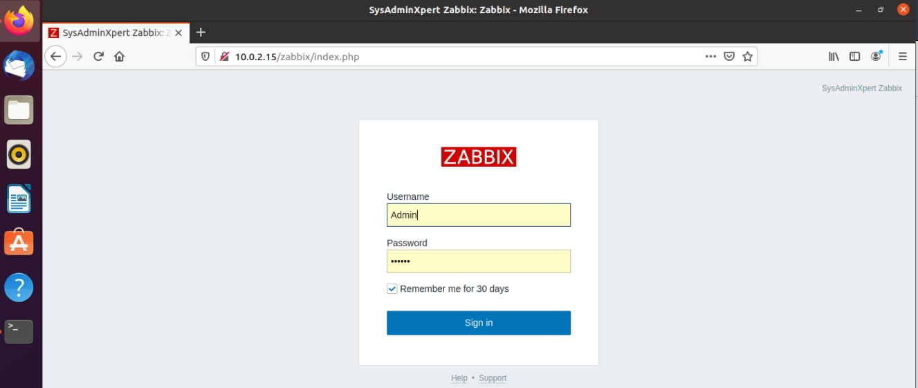Install and Configure Zabbix on Ubuntu 20