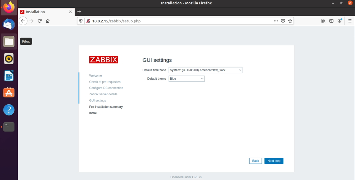 Install and Configure Zabbix on Ubuntu 20