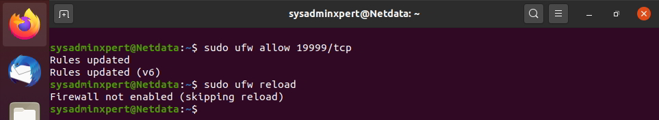 how to monitor Ubuntu performance using Netdata