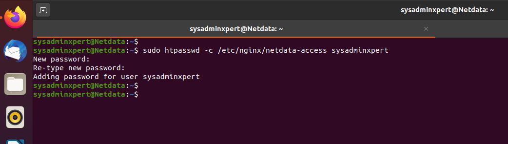 how to monitor Ubuntu performance using Netdata