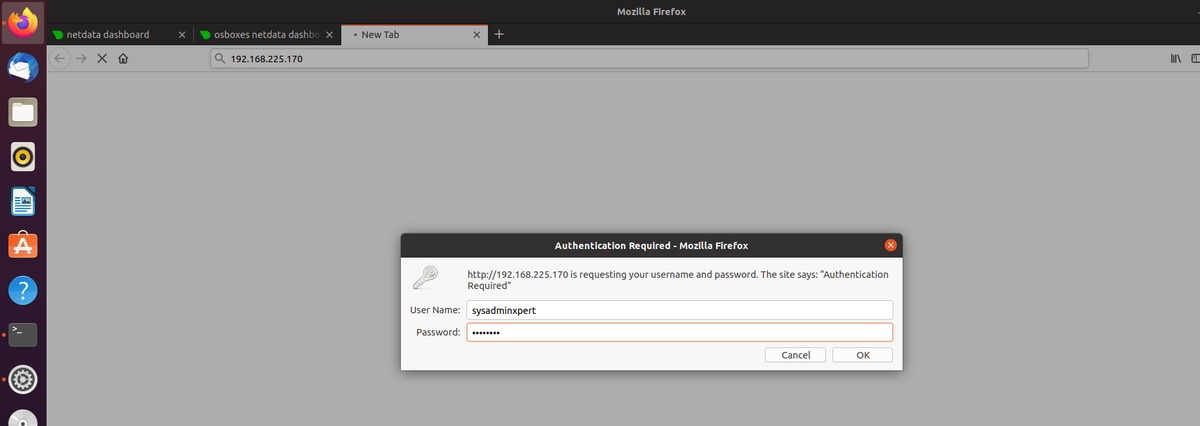how to monitor Ubuntu performance using Netdata
