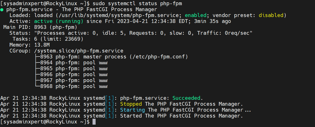 Install PHP 8 on Rocky Linux 8 or AlmaLinux 8