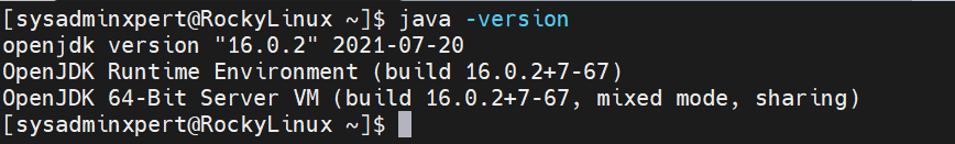 How to Upgrade Java 16 To Java 17 on Rocky Linux 8 or AlmaLinux 8