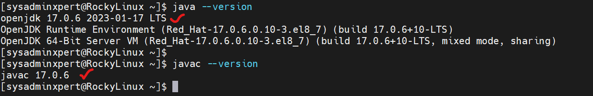 How to Upgrade Java 16 To Java 17 on Rocky Linux 8 or AlmaLinux 8
